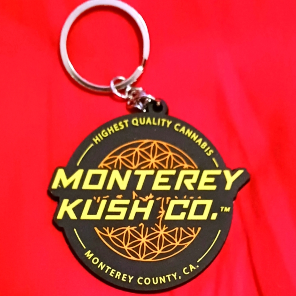 MONTEREY KUSH COMPANY - MONTEREY CALIFORNIA, KEY CHAIN.